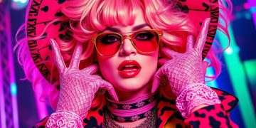 Lata 80 moda impreza