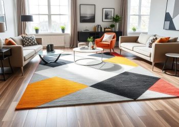 nowoczesny dywan do salonu